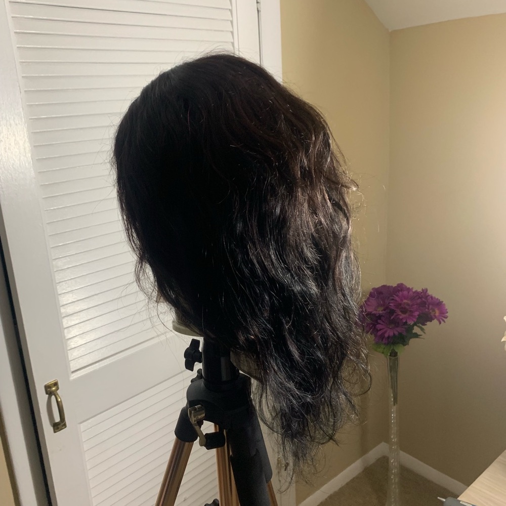 Body Wave Closure Glue Wig